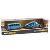 Mô hình xe Design Elite Transport - VW Van + Beetle 1:24 Maisto Blue (8)