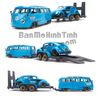 Mô hình xe Design Elite Transport - VW Van + Beetle 1:24 Maisto Blue (3)