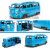 Mô hình xe Design Elite Transport - VW Van + Beetle 1:24 Maisto Blue (4)