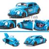 Mô hình xe Design Elite Transport - VW Van + Beetle 1:24 Maisto Blue (5)