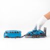 Mô hình xe Design Elite Transport - VW Van + Beetle 1:24 Maisto Blue (8)