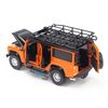 Mô hình xe địa hình Land Rover Defender 1:32 Jackiekim Orange giá rẻ (7)