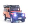 Mô hình xe địa hình Land Rover Defender 1:32 Jackiekim Orange giá rẻ (5)