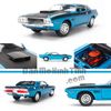 Mô hình xe Dodge Challenger 1970 T/A 1:24 Welly Blue (3)