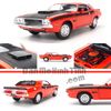 Mô hình xe Dodge Challenger 1970 T/A 1:24 Welly Orange (3)