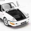 Mô hình xe cổ Porsche 964 Turbo 1:18 Welly White (5)