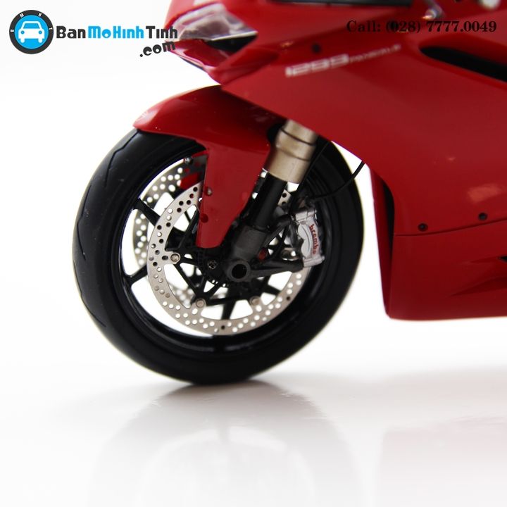 MÔ HÌNH DUCATI 1299 PANIGALE RED 1:12 TSM