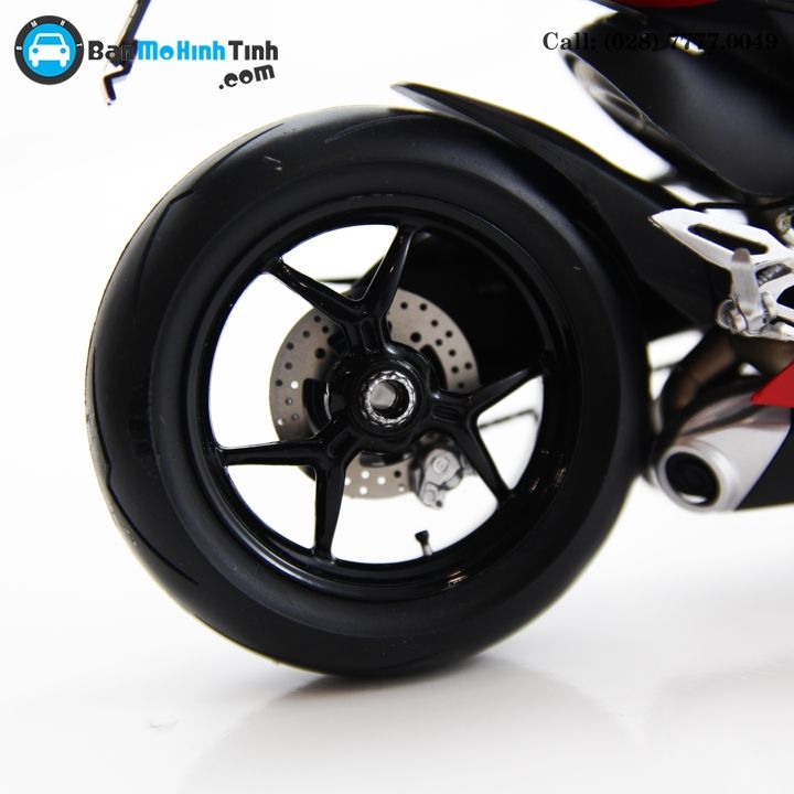 MÔ HÌNH DUCATI 1299 PANIGALE RED 1:12 TSM
