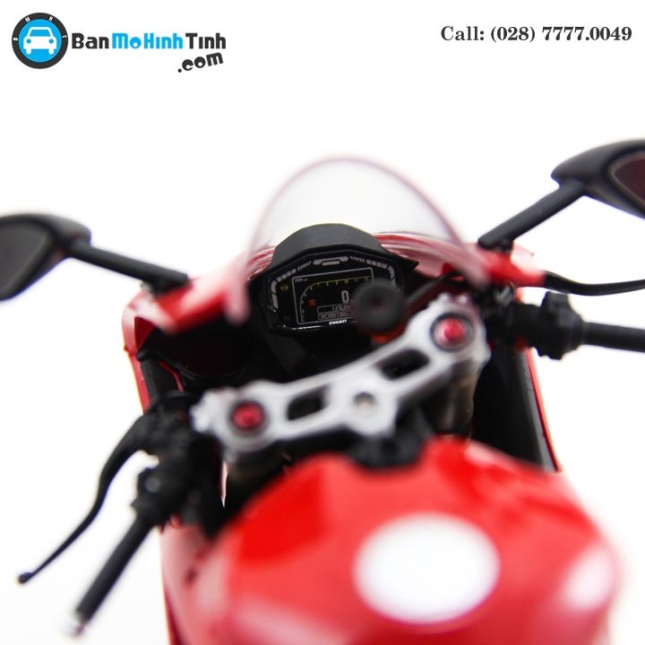 MÔ HÌNH DUCATI 1299 PANIGALE RED 1:12 TSM