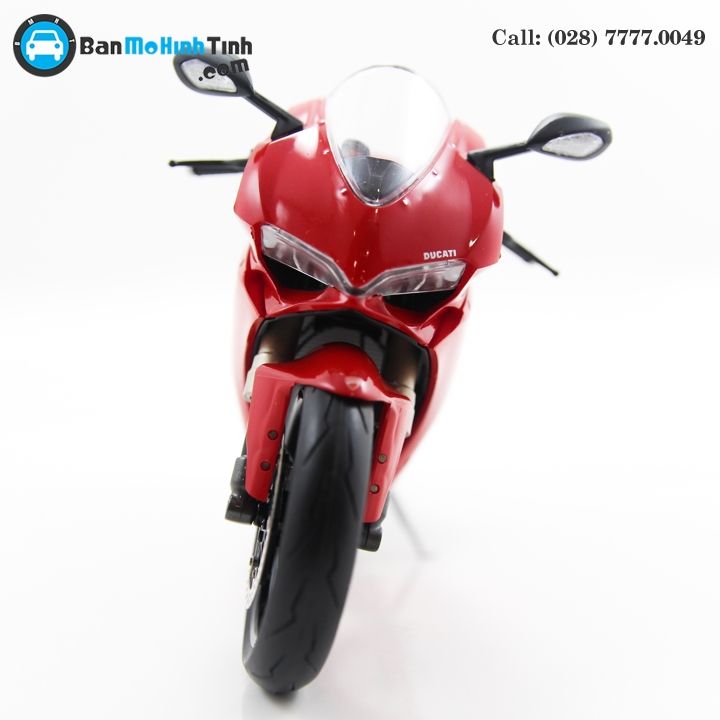 MÔ HÌNH DUCATI 1299 PANIGALE RED 1:12 TSM