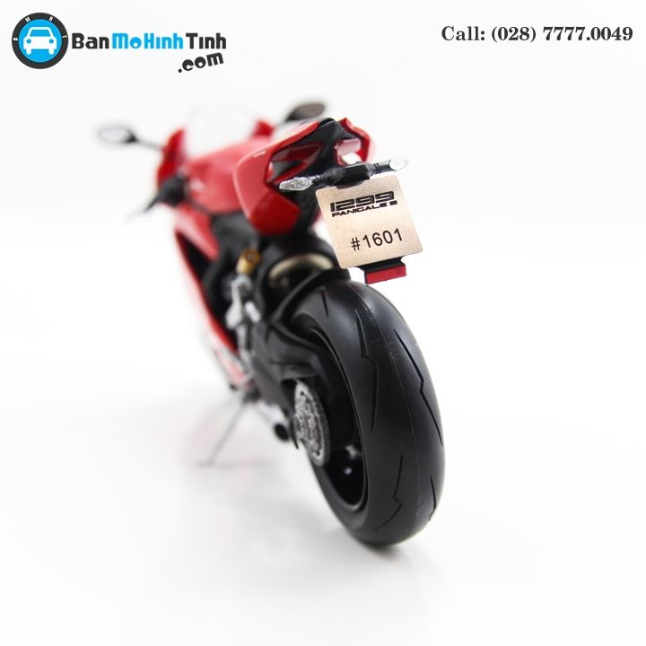 MÔ HÌNH DUCATI 1299 PANIGALE RED 1:12 TSM