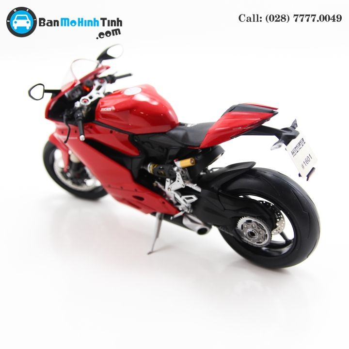 MÔ HÌNH DUCATI 1299 PANIGALE RED 1:12 TSM