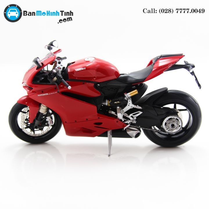 MÔ HÌNH DUCATI 1299 PANIGALE RED 1:12 TSM