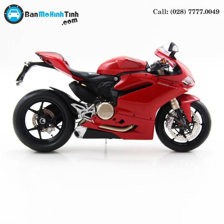 MÔ HÌNH DUCATI 1299 PANIGALE RED 1:12 TSM