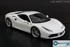 Mô hình xe Ferrari 488 GTB White 1:18 Bburago