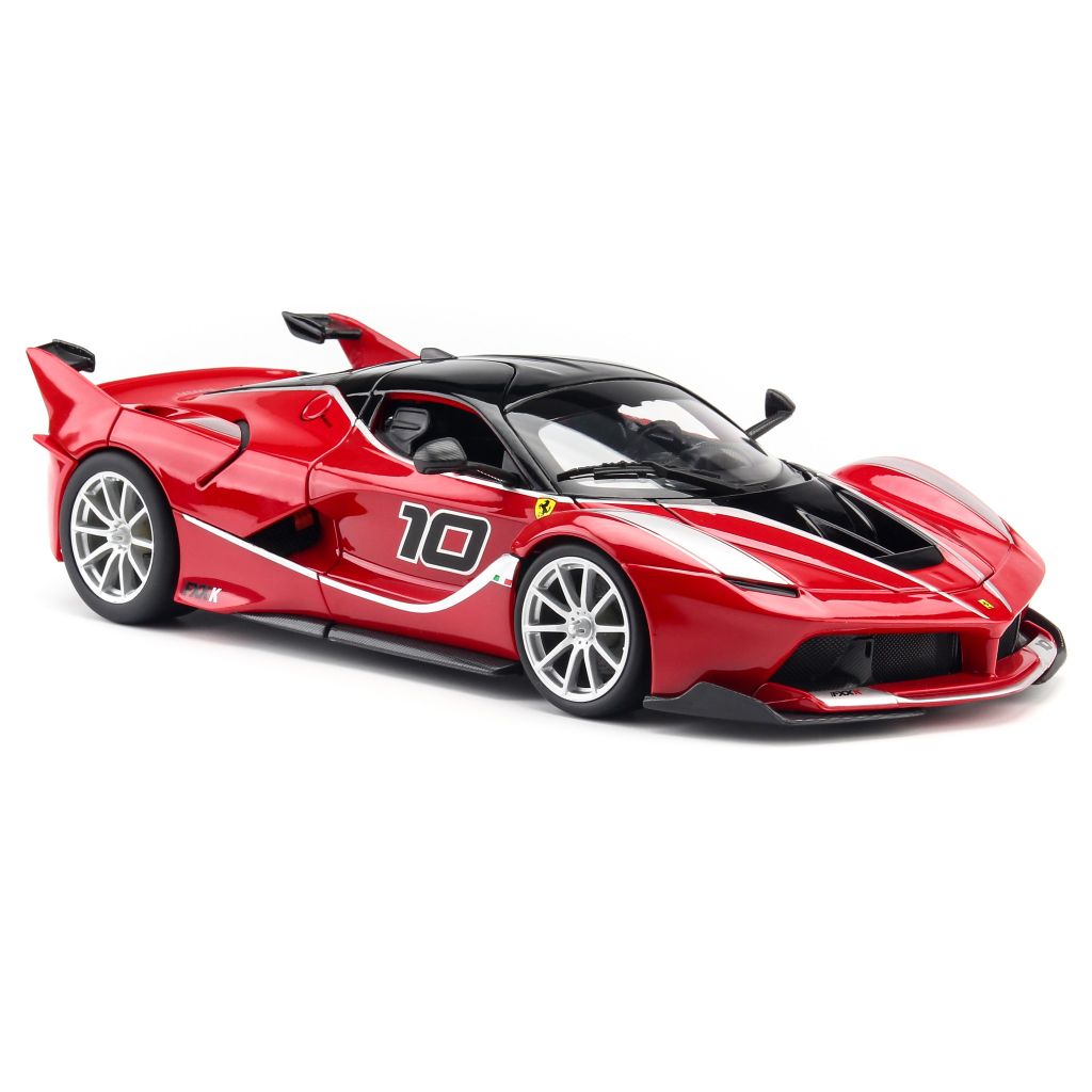 Mô hình xe Ferrari FXX K No.10 Red 118 Bburago