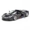 Mô hình xe Ferrari Laferrari Aperta 1:24 Bburago Black (1)