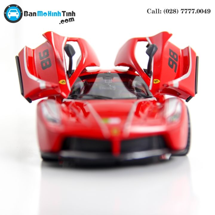 MÔ HÌNH FERRARI LAFERRARI FXX K NO.98 RED 1:32 DOUBLEHOUSES