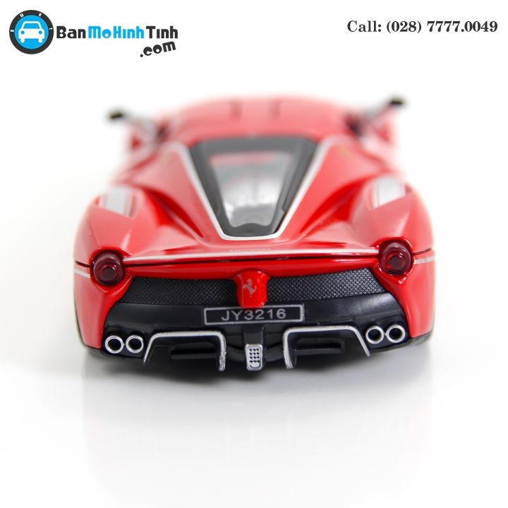 MÔ HÌNH FERRARI LAFERRARI FXX K NO.98 RED 1:32 DOUBLEHOUSES