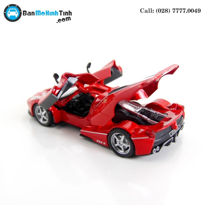 MÔ HÌNH FERRARI LAFERRARI FXX K NO.98 RED 1:32 DOUBLEHOUSES