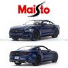 Mô hình xe Ford Mustang GT 2015 Blue 1:24 Maisto MH-31508