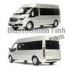 Mô hình xe Ford Transit Pro 2021 1:18 JMC