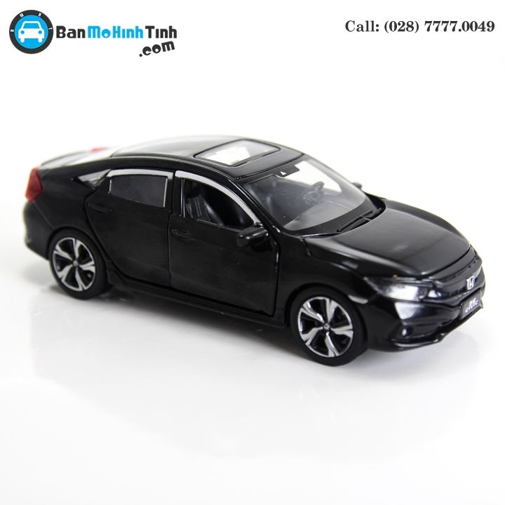 MÔ HÌNH HONDA CIVIC BLACK 1:32 JACKIE KIM