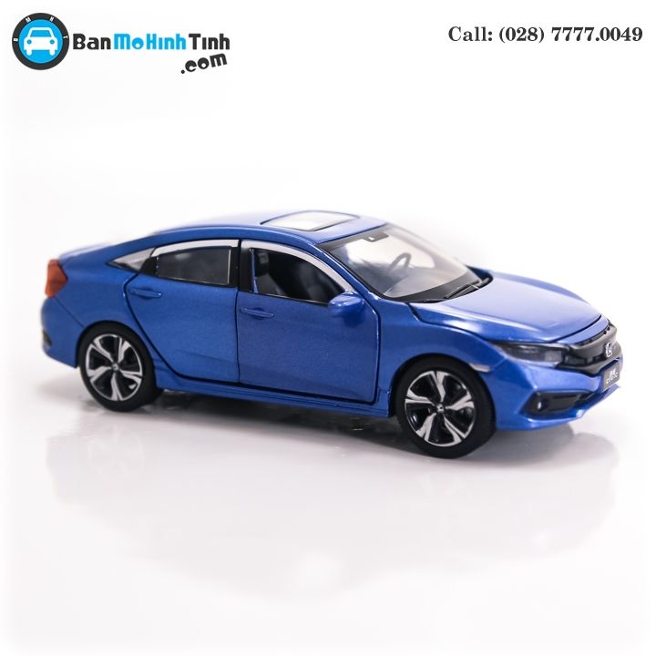 MÔ HÌNH HONDA CIVIC BLUE 1:32 JACKIE KIM