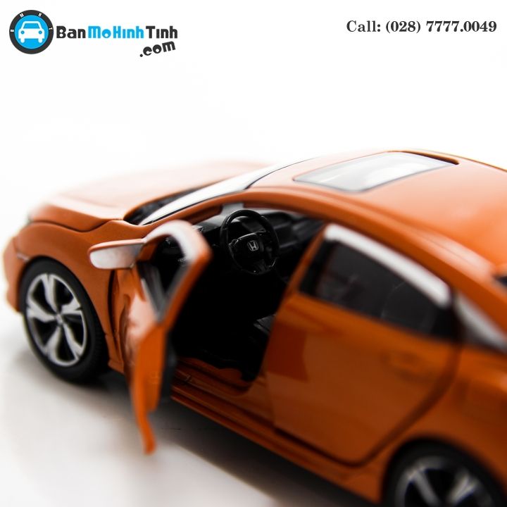 MÔ HÌNH HONDA CIVIC ORANGE 1:32 JACKIE KIM