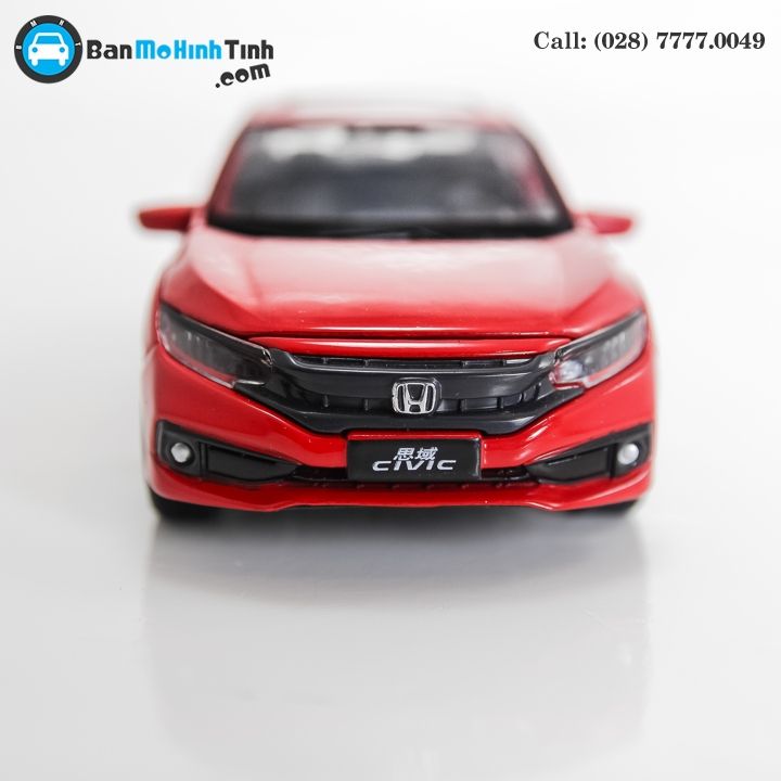 MÔ HÌNH HONDA CIVIC RED 1:32 JACKIE KIM