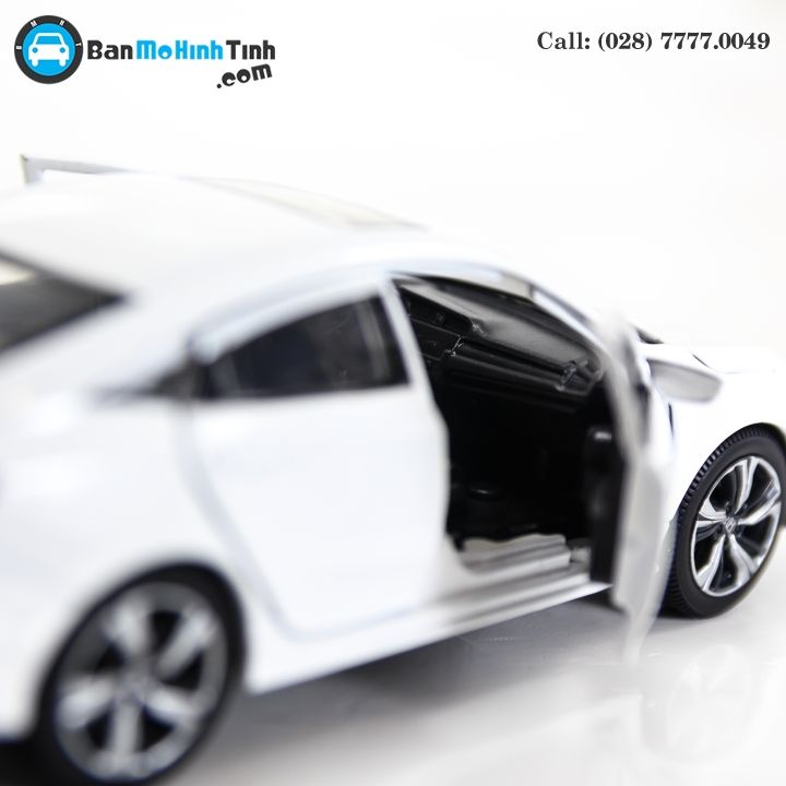 MÔ HÌNH HONDA CIVIC WHITE 1:32 JACKIE KIM