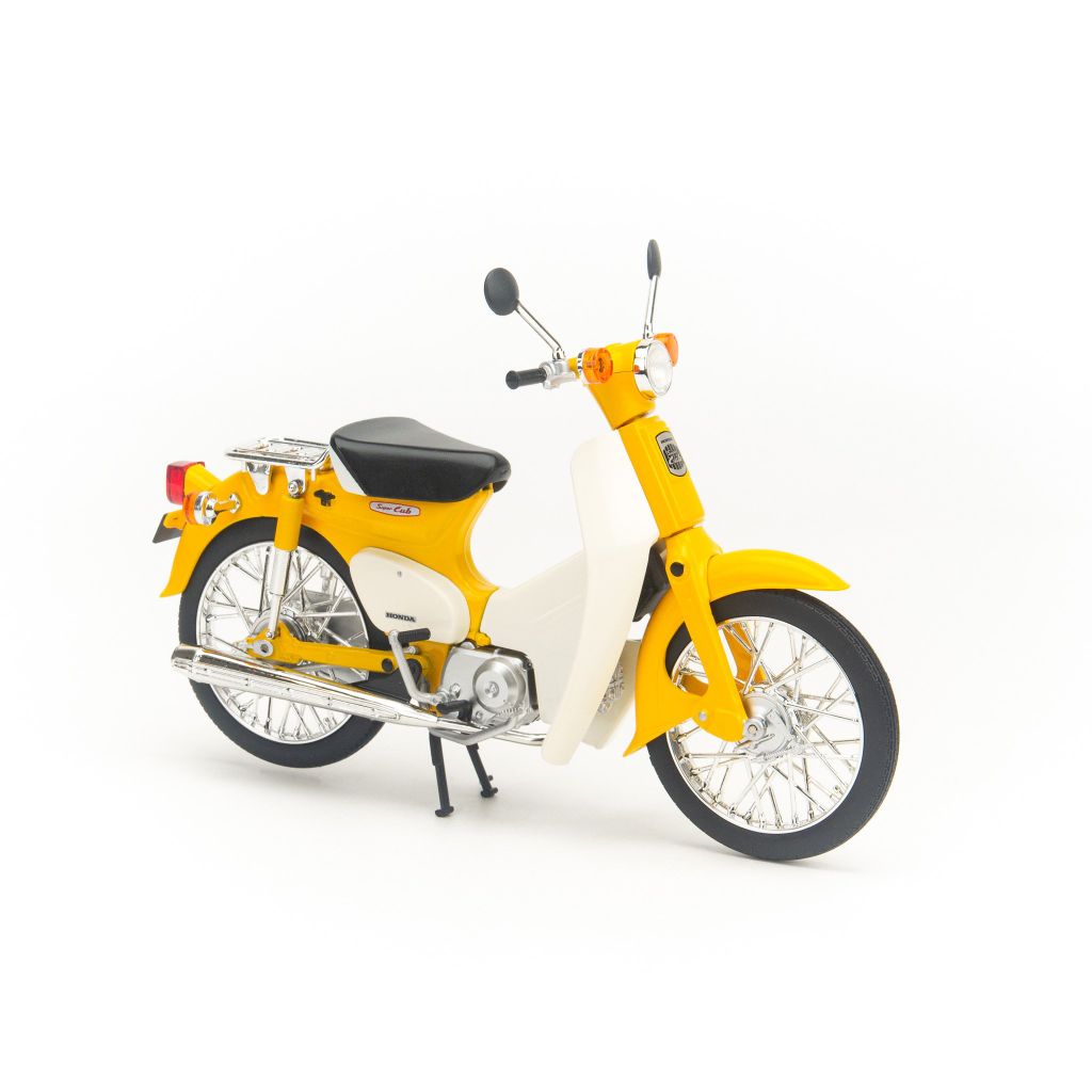 Mô hình xe Honda Super Cub 1:12 Aoshima