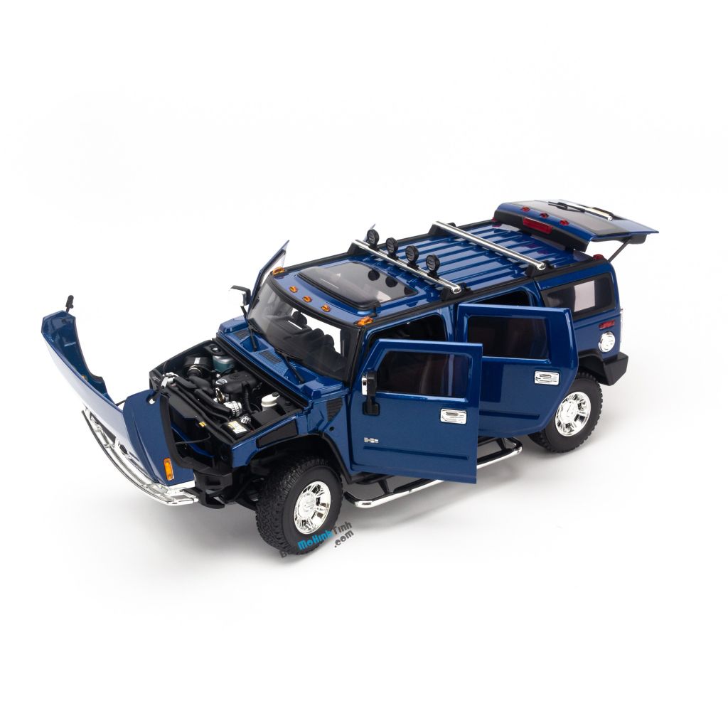Mô hình xe Hummer H2 SUV 1:18 Highway 61