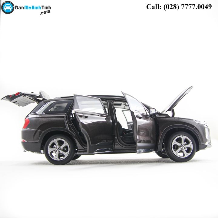 MÔ HÌNH HYUNDAI SANTAFE 2019 BROWN 1:18 PAUDI