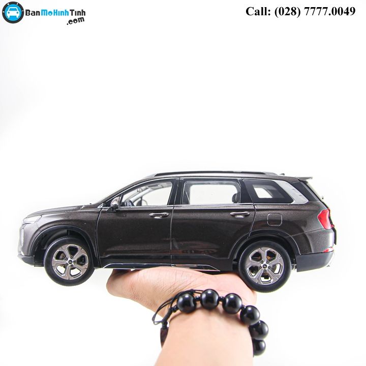 MÔ HÌNH HYUNDAI SANTAFE 2019 BROWN 1:18 PAUDI