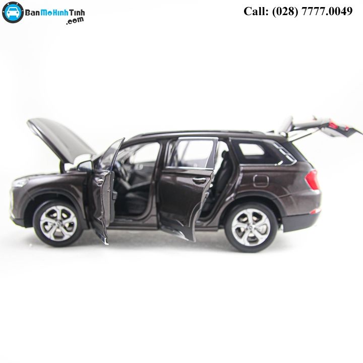 MÔ HÌNH HYUNDAI SANTAFE 2019 BROWN 1:18 PAUDI
