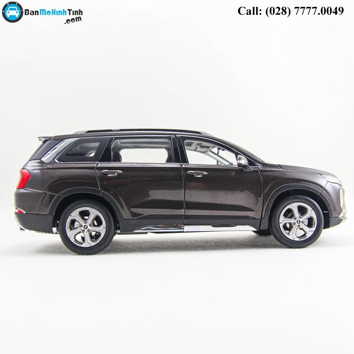 MÔ HÌNH HYUNDAI SANTAFE 2019 BROWN 1:18 PAUDI