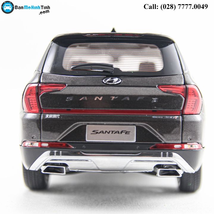 MÔ HÌNH HYUNDAI SANTAFE 2019 BROWN 1:18 PAUDI