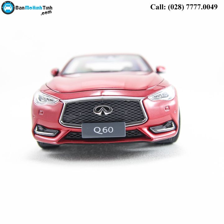 MÔ HÌNH INFINITI Q60 RED 1:18 DEALER