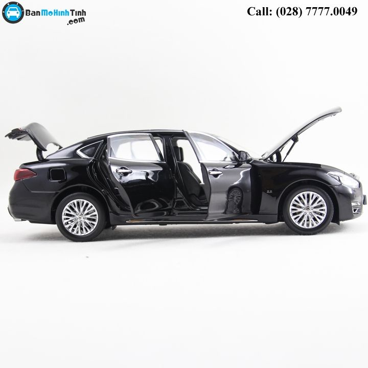 MÔ HÌNH INFINITI Q70L BLACK 1:18 DEALER