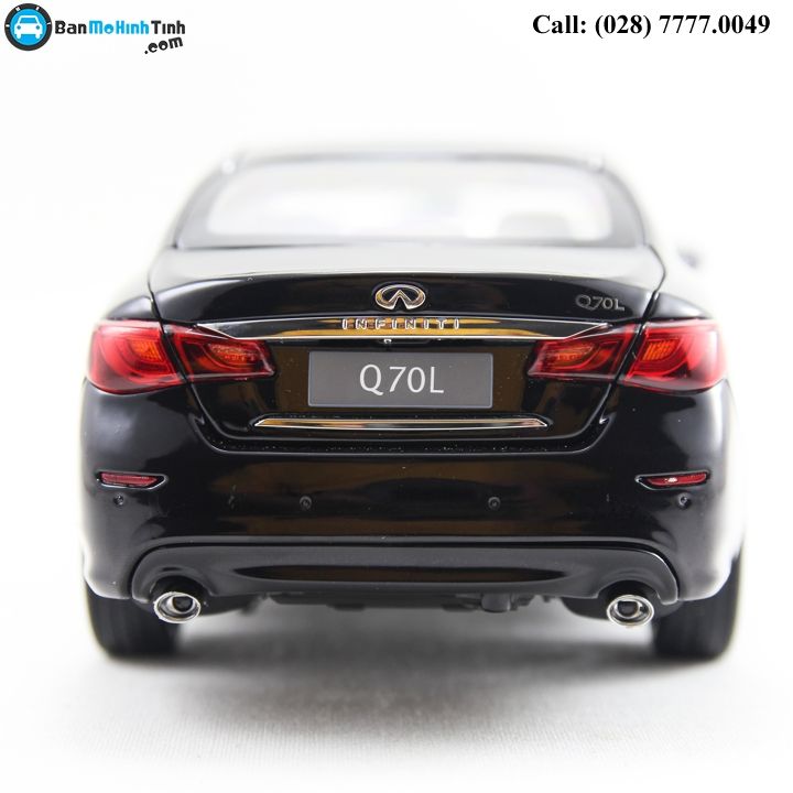 MÔ HÌNH INFINITI Q70L BLACK 1:18 DEALER