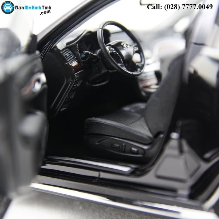 MÔ HÌNH INFINITI Q70L BLACK 1:18 DEALER