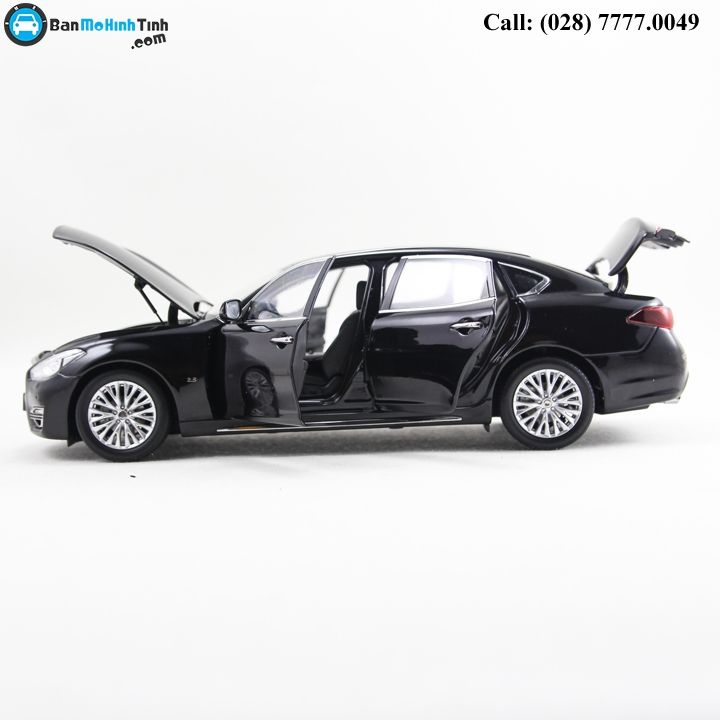 MÔ HÌNH INFINITI Q70L BLACK 1:18 DEALER