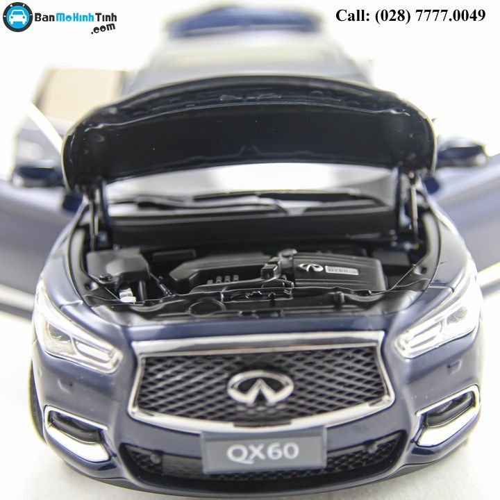 MÔ HÌNH INFINITI QX60 BLUE 1:18 DEALER