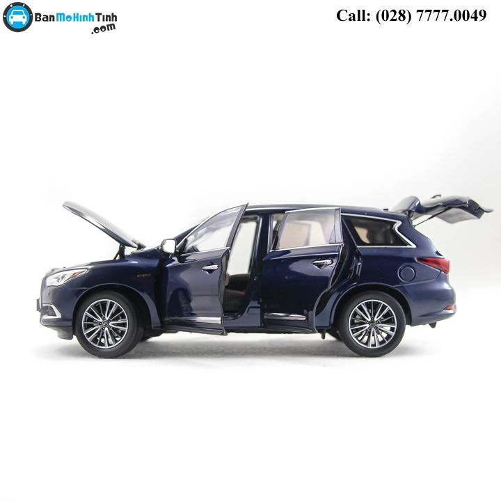 MÔ HÌNH INFINITI QX60 BLUE 1:18 DEALER