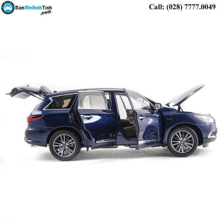 MÔ HÌNH INFINITI QX60 BLUE 1:18 DEALER