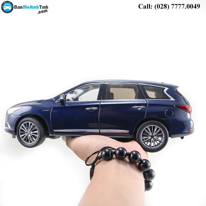 MÔ HÌNH INFINITI QX60 BLUE 1:18 DEALER