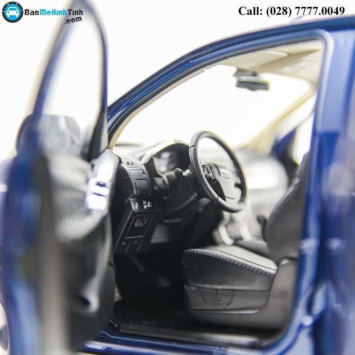 MÔ HÌNH ISUZU D-MAX 4x4 BLUE 1:18 DEALER