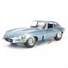 Mô hình xe Jaguar E-Type Coupe 1:18 Bburago Silver/Blue (1)