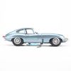 Mô hình xe Jaguar E-Type Coupe 1:18 Bburago Silver/Blue (3)